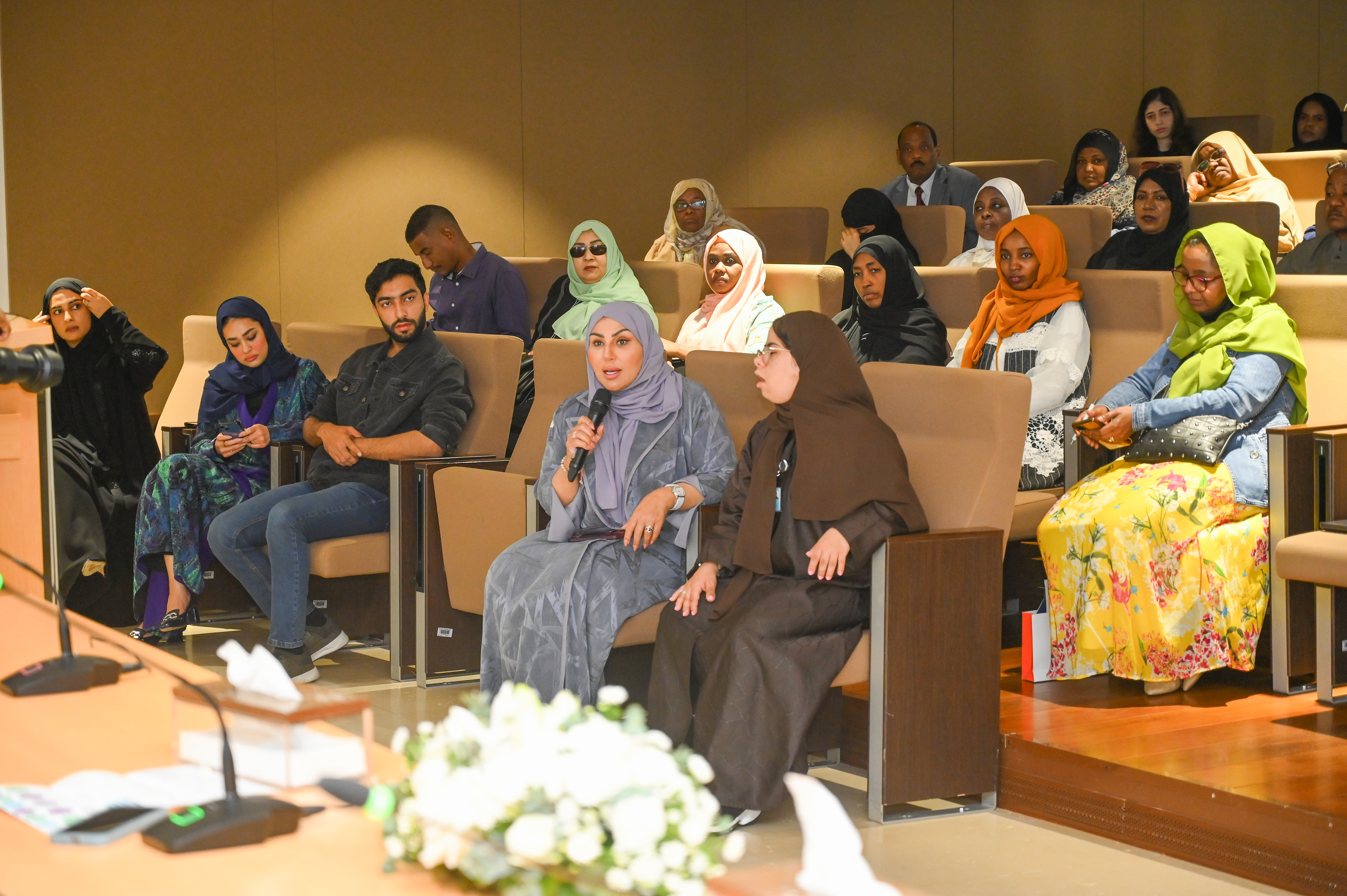 مشاركة مركز الشفلح بالمعرض المهني السابع في معهد الدوحة للدراسات العليا