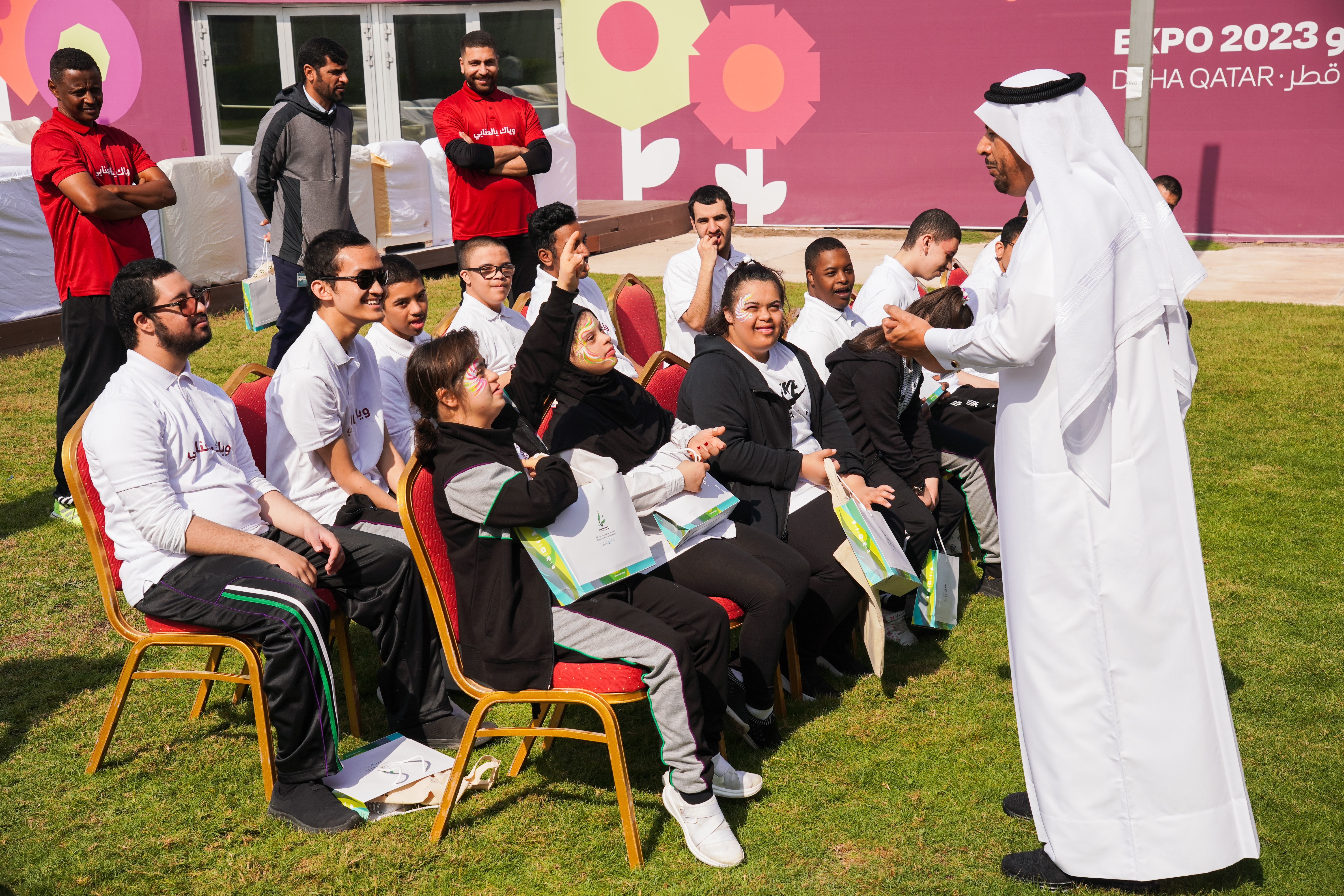 مشاركة مركز الشفلح في المعرض السنوي لمنظمات المجتمع المدني