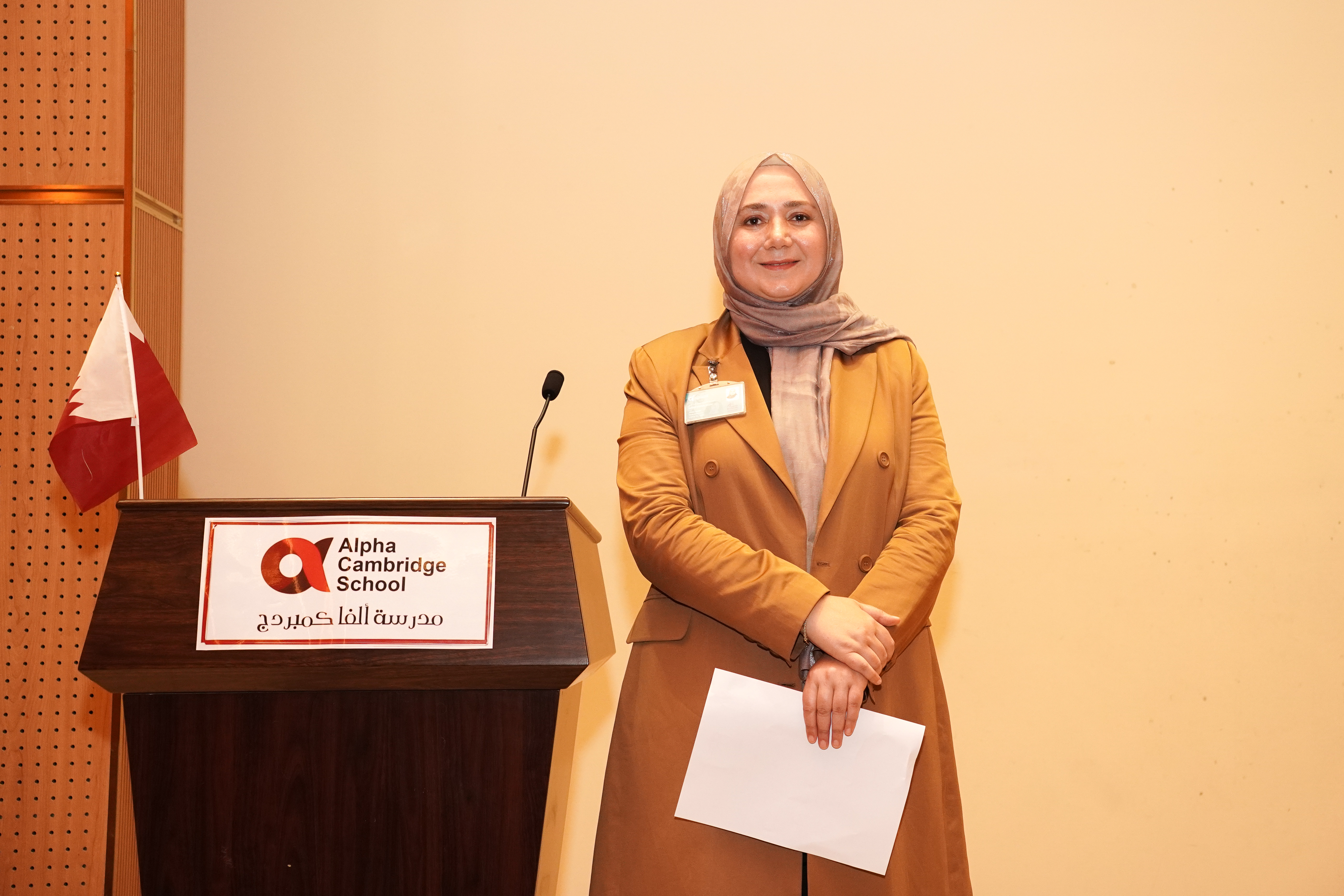 ورشة توعوية للمعلمين والمعلمات بمدارس كامبردج الدولية.