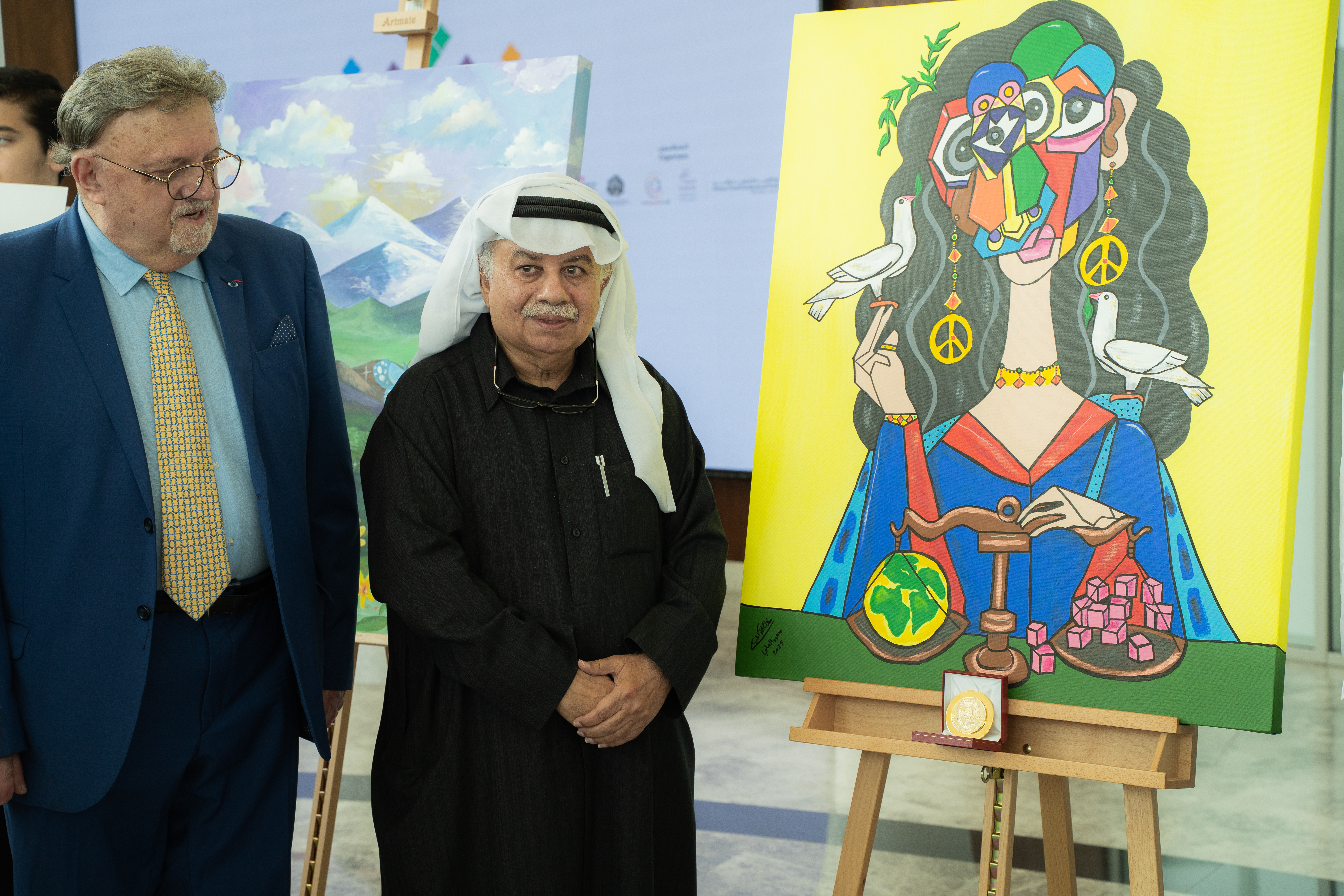 اختتام مبادرة الشفلح | Bridging Nations: نسيج الفن، التي أقيمت بين 16 و20 فبراير 2025.