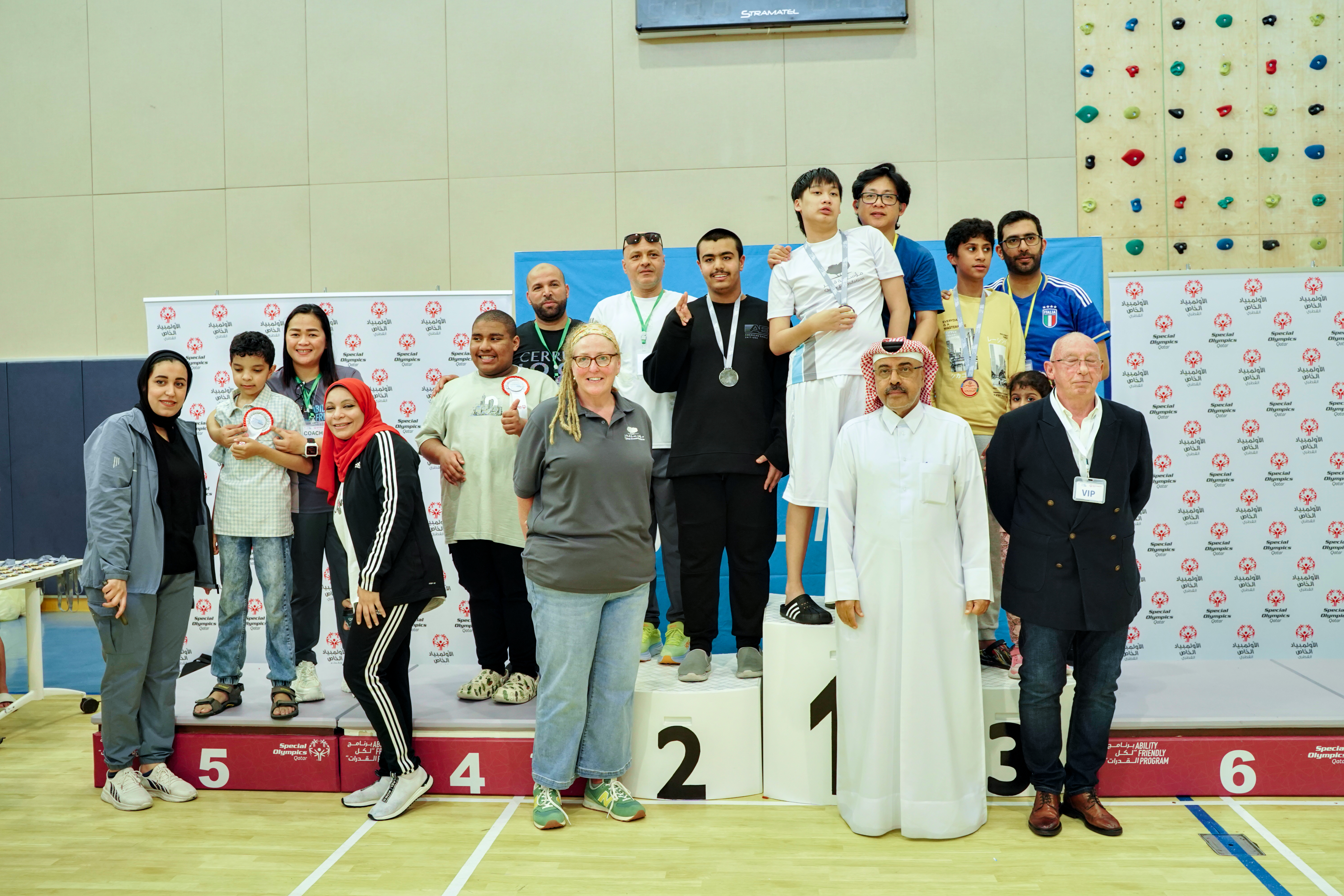 اختتم منتسبو مركز الشفلح مشاركتهم في بطولة السباحة الوطنية للأولمبياد الخاصة.