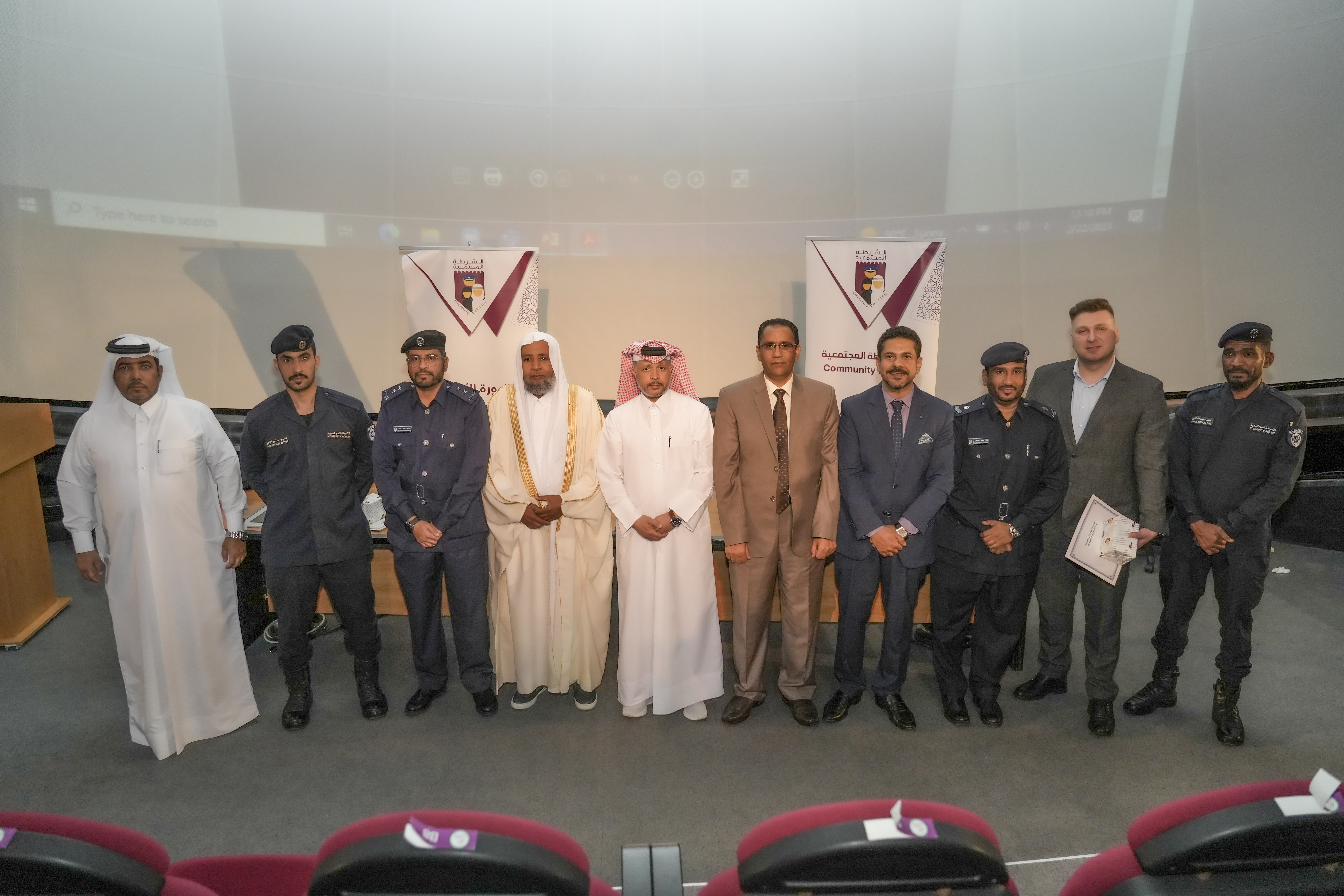 الدورة الاولى للاخصائيين النفسيين تحت رعاية الشرطة المجتمعية 03