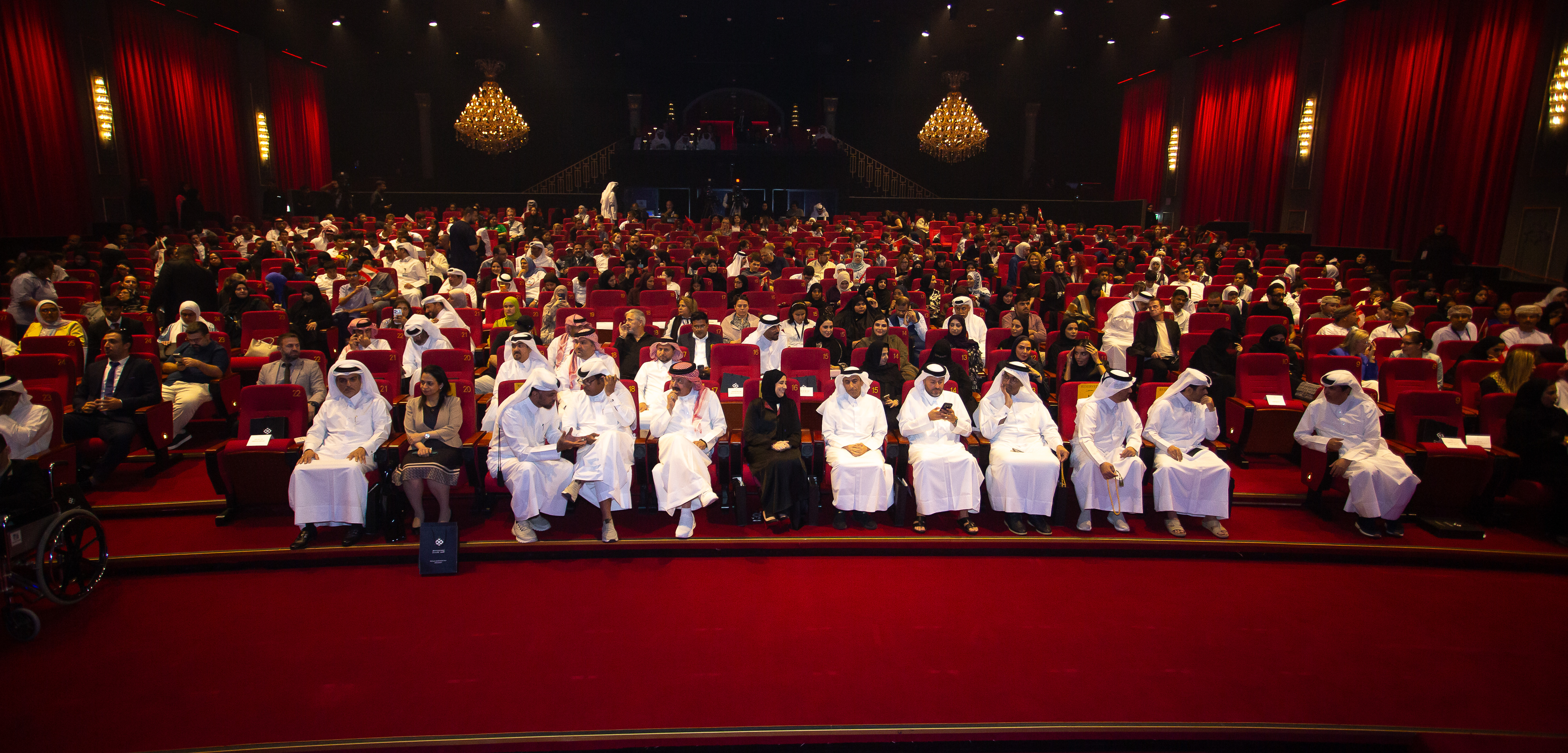 مشاهد من الحفل الختامي للمهرجان العربي الموسيقي للأشخاص ذوي الإعاقة في النسخة الأولى, تحت شعار نسيج الفن | وتر.