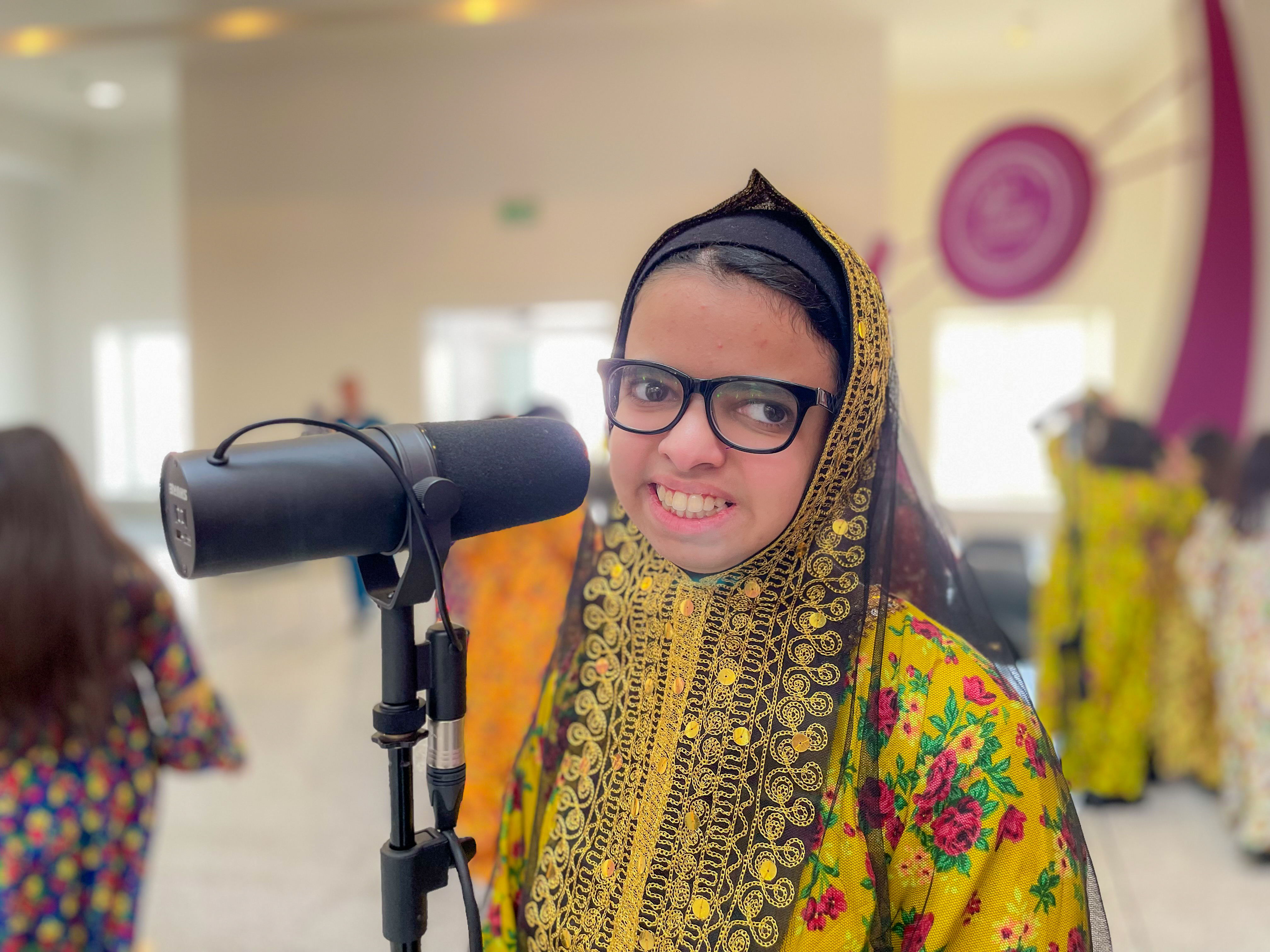 الشفلح يحتفل بالنافلة مع منتسبيه.