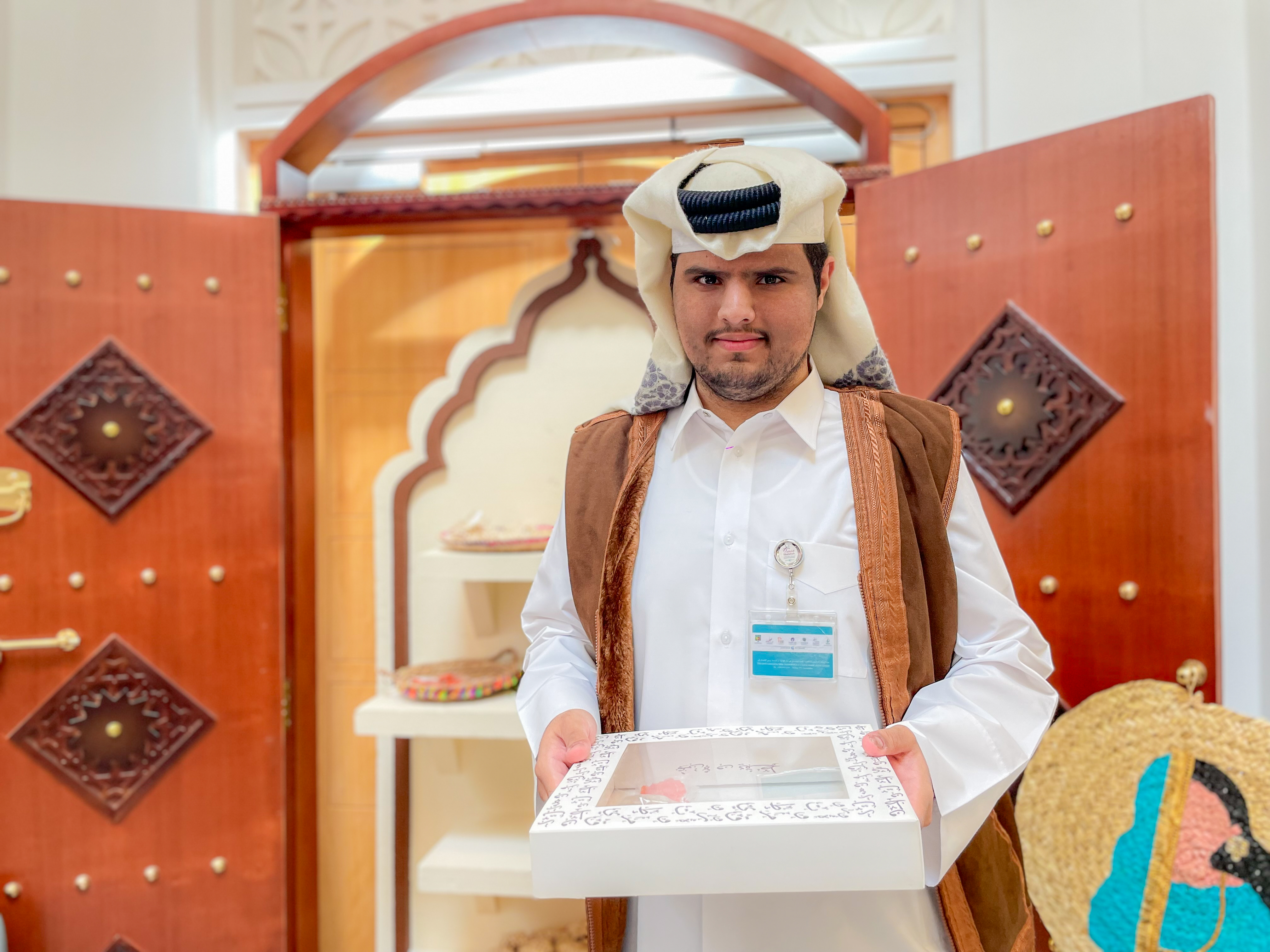 الشفلح يحتفل بالنافلة مع منتسبيه.