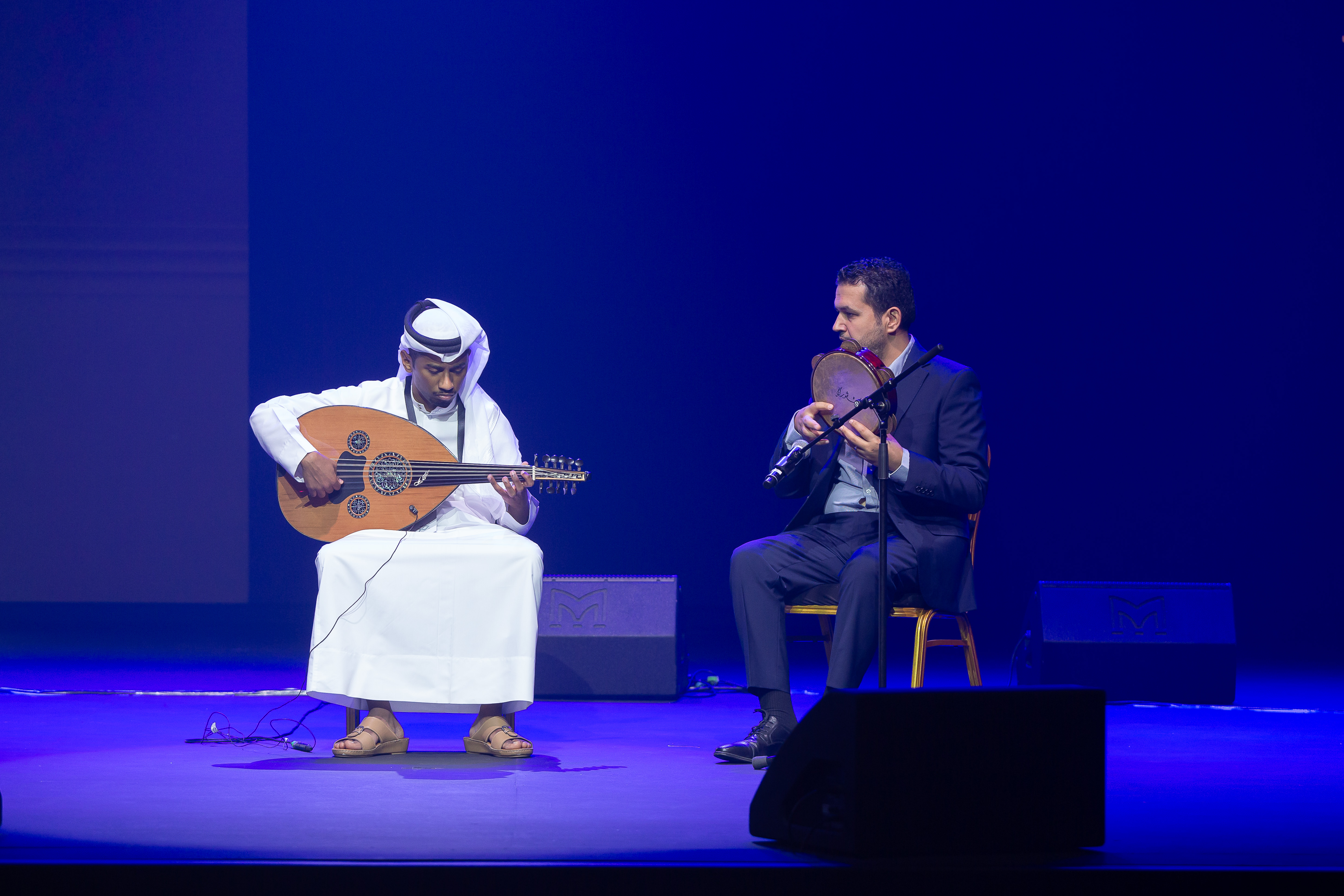 مشاهد من تصفيات بروفات المهرجان العربي الموسيقي للأشخاص ذوي الإعاقة في النسخة الأولى, تحت شعار نسيج الفن | وتر.