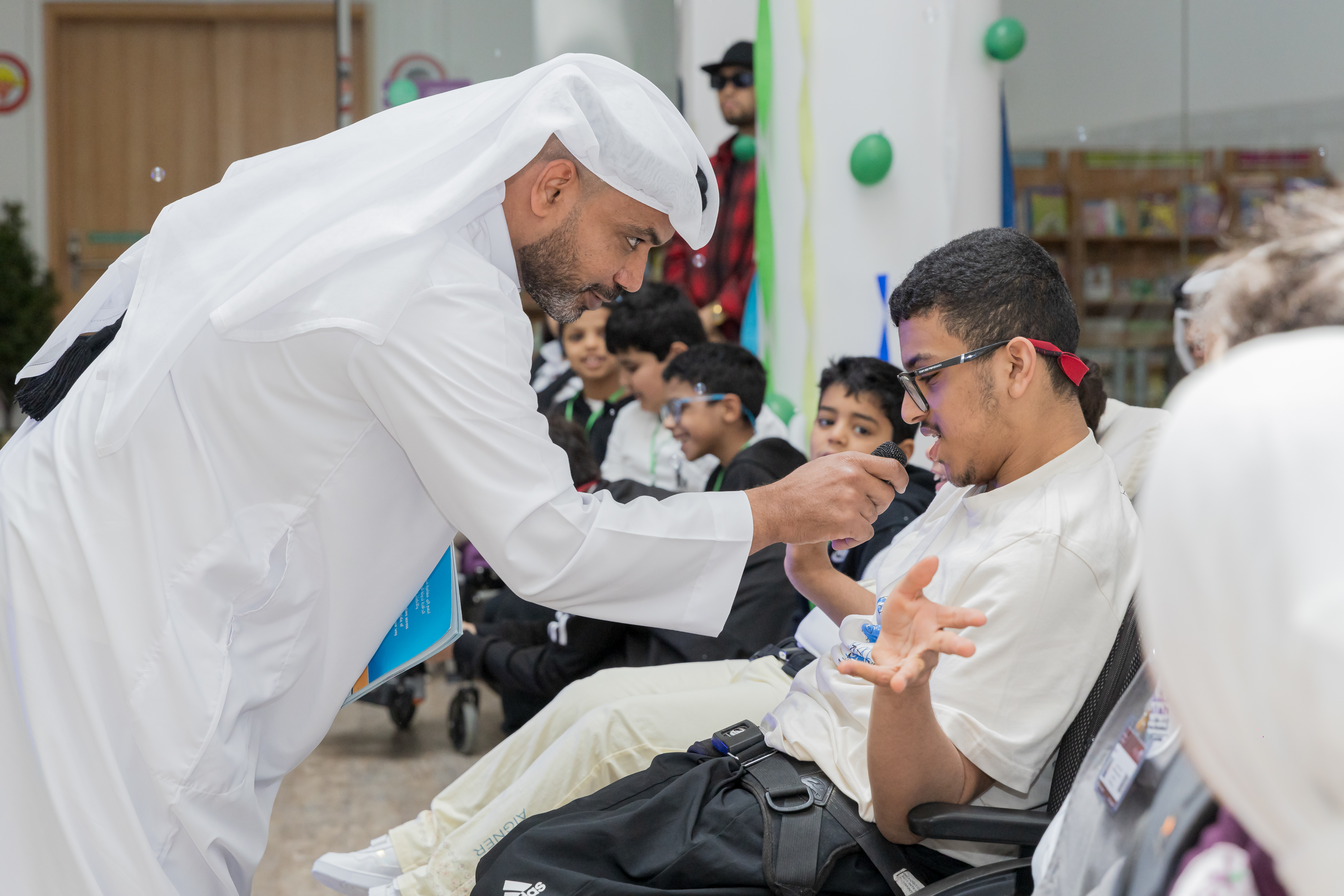 نظمت مكتبة الشفلح عرضاً قصصياً تفاعلياً بعنوان "المغامرة العظيمة للدوجونغ الصغير" بمشاركة منتسبي المركز.