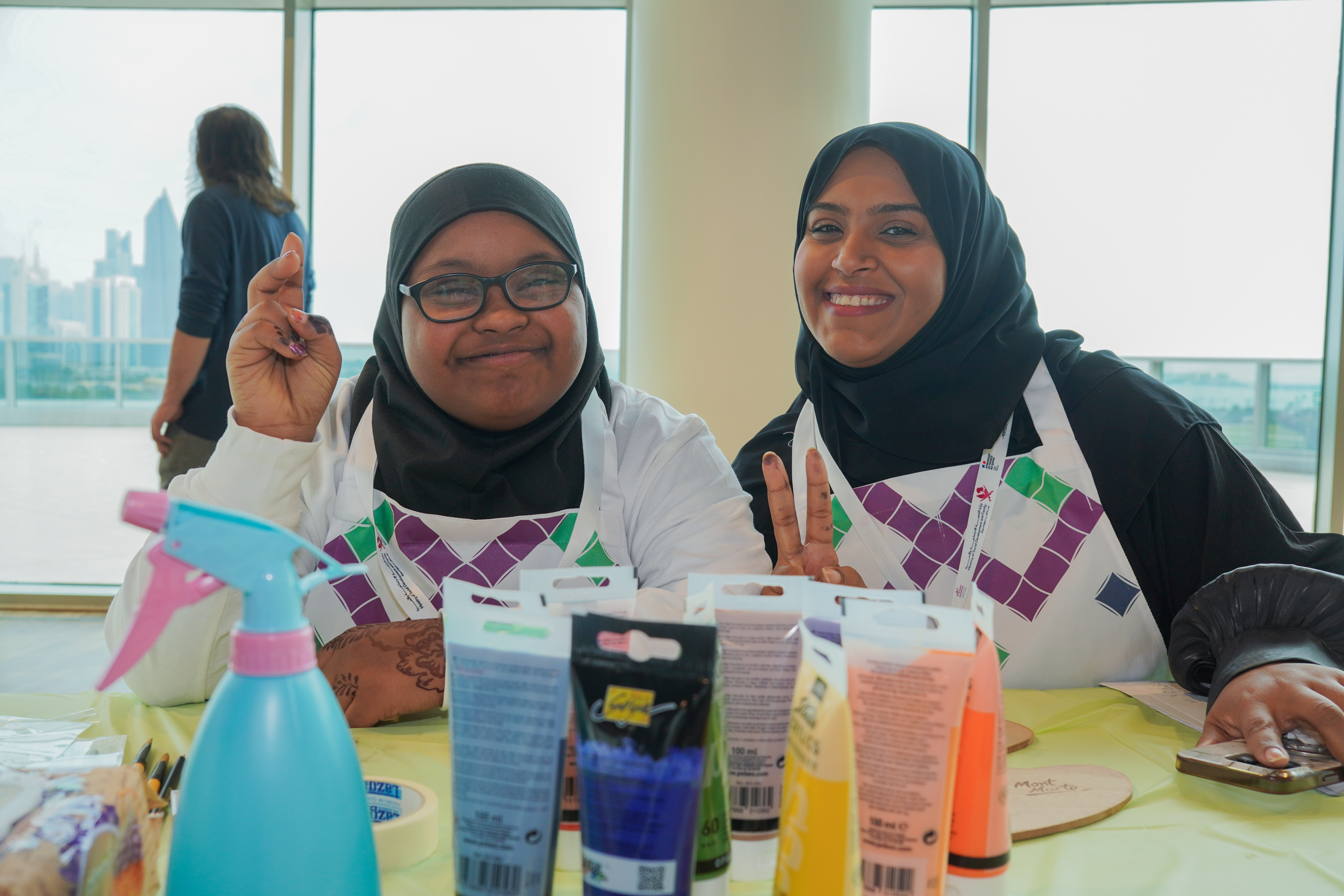 انطلاق ورشة "الشفلح | Bridging Nations: نسيج الفن" لدمج الإبداع بالتنمية المستدامة.