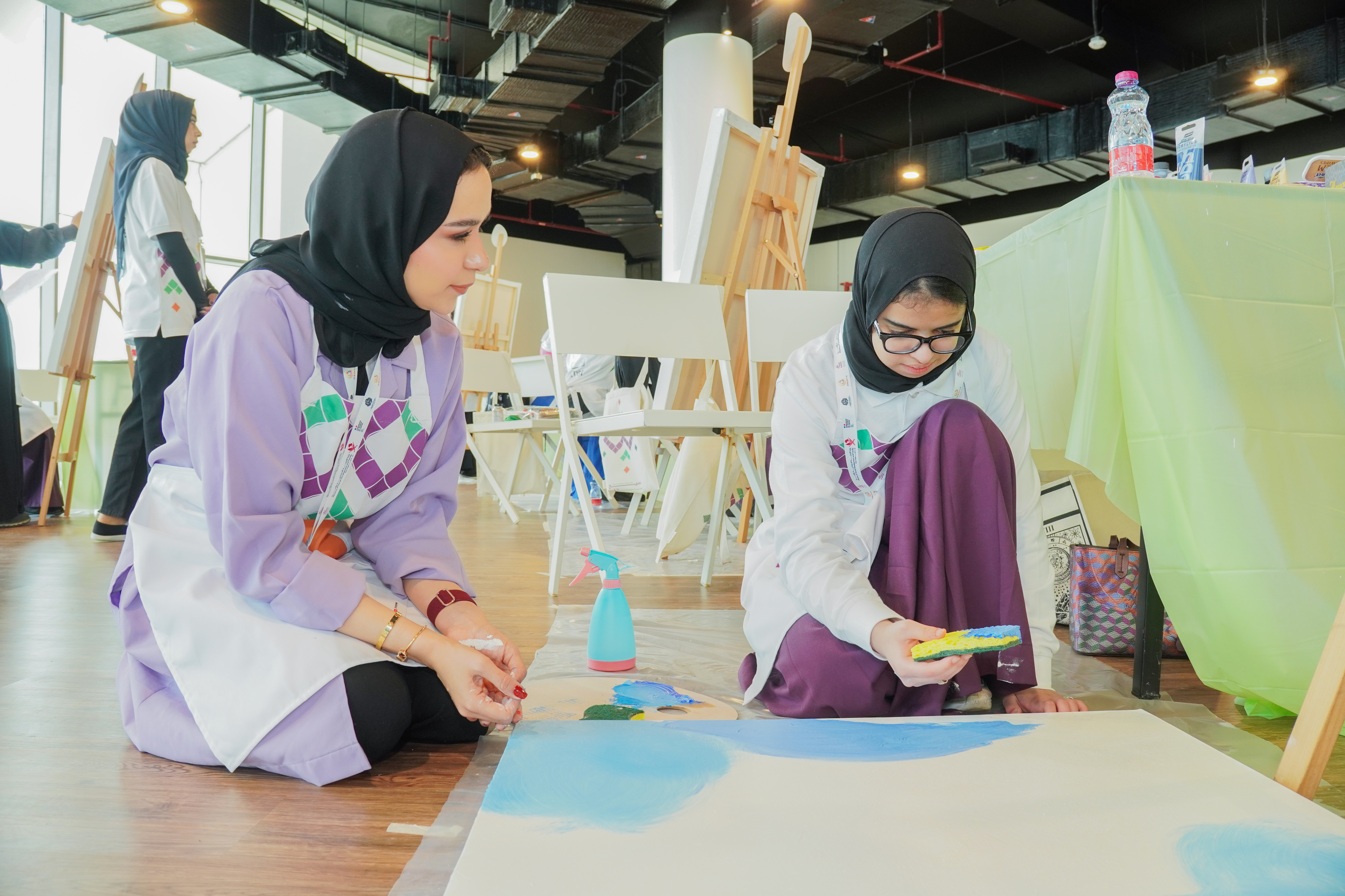 انطلاق ورشة "الشفلح | Bridging Nations: نسيج الفن" لدمج الإبداع بالتنمية المستدامة.