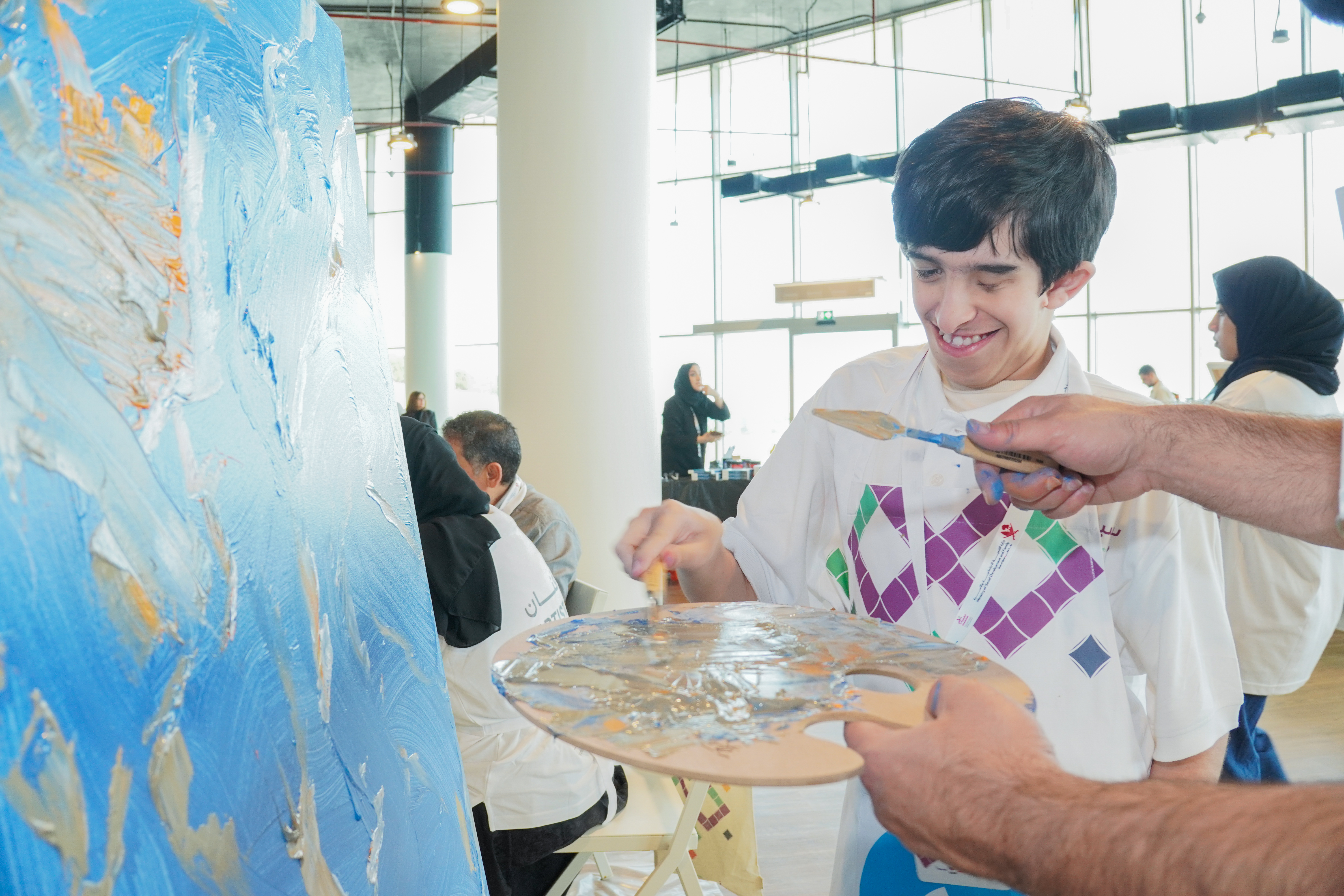 انطلاق ورشة "الشفلح | Bridging Nations: نسيج الفن" لدمج الإبداع بالتنمية المستدامة.