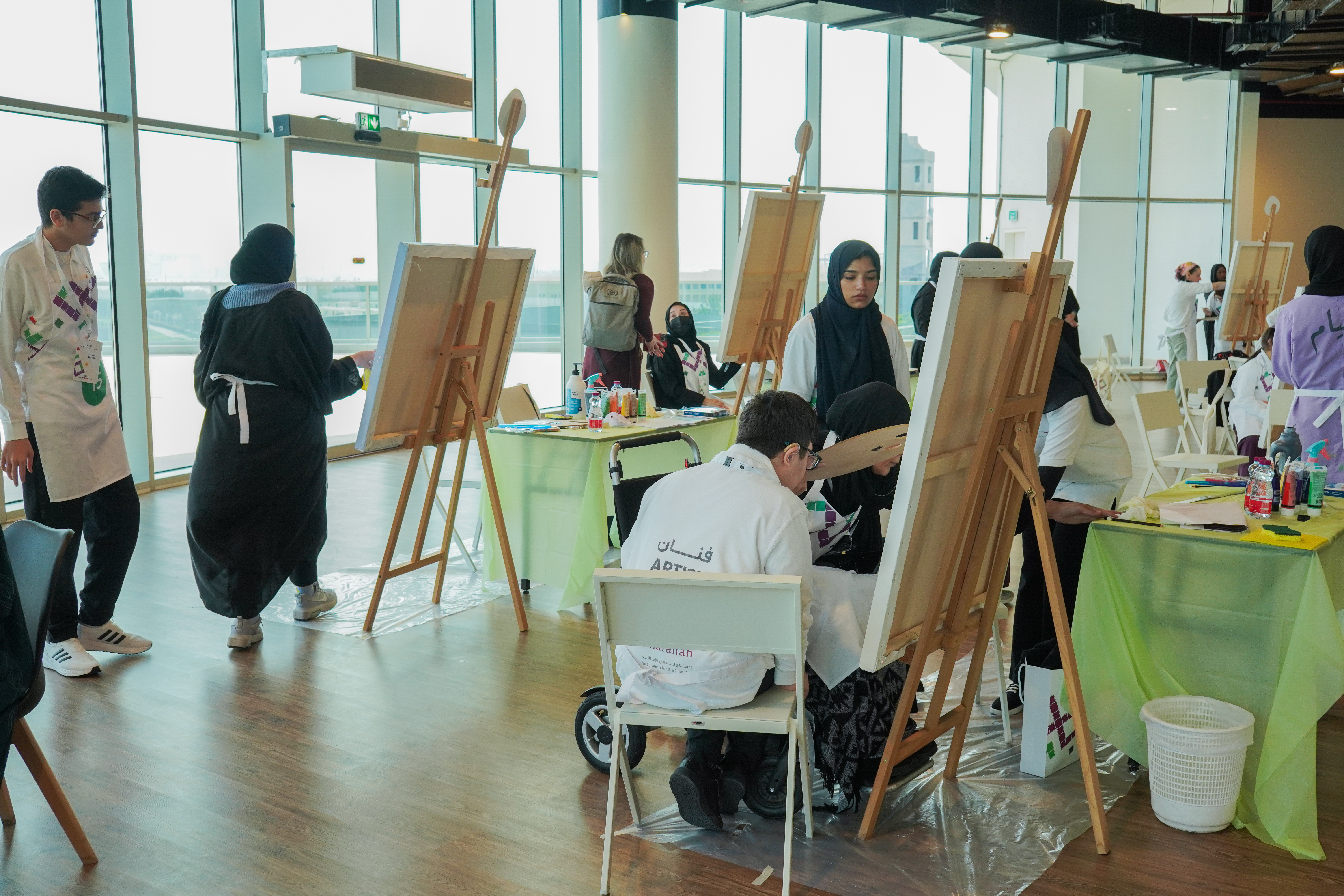 انطلاق ورشة "الشفلح | Bridging Nations: نسيج الفن" لدمج الإبداع بالتنمية المستدامة.