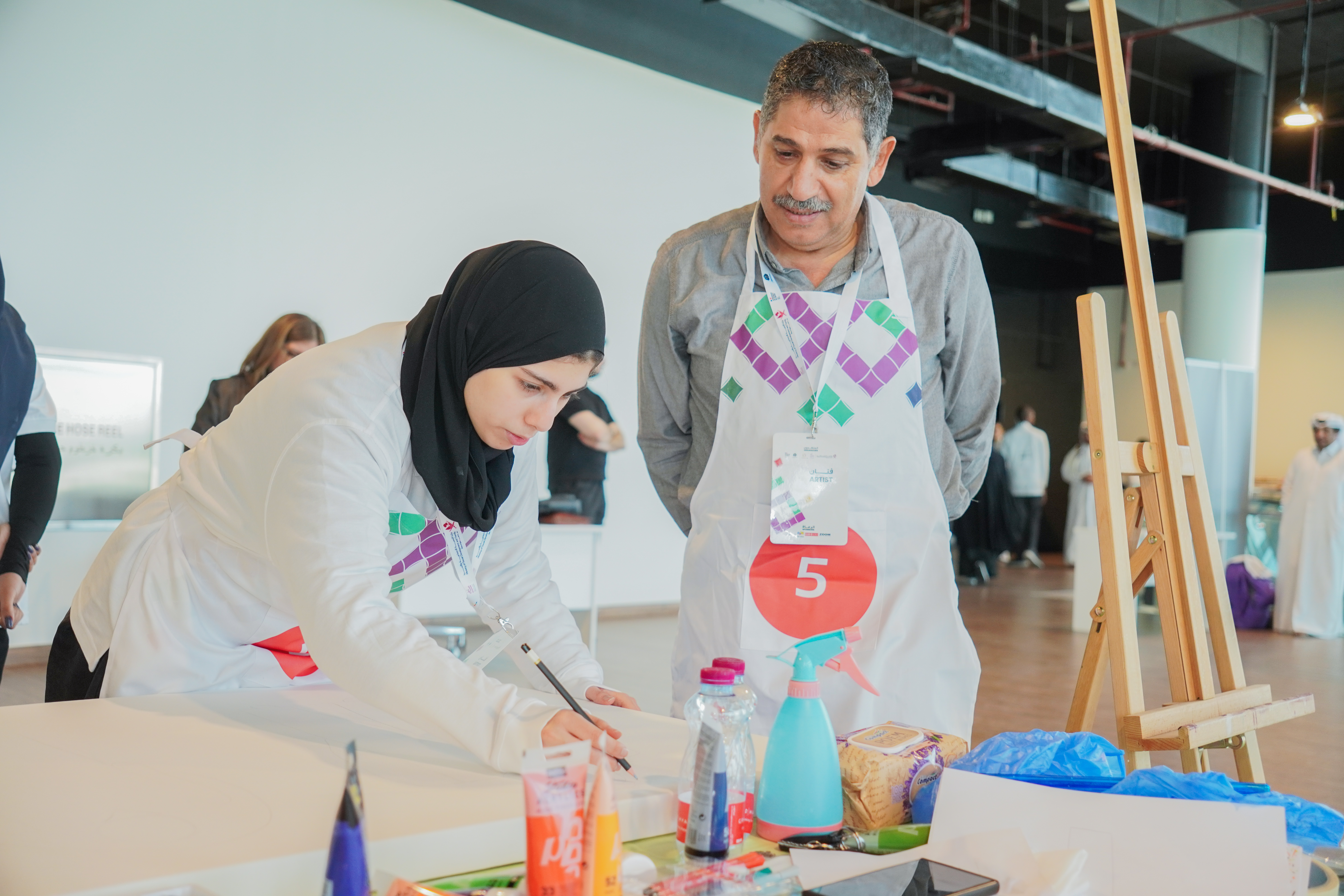 انطلاق ورشة "الشفلح | Bridging Nations: نسيج الفن" لدمج الإبداع بالتنمية المستدامة.