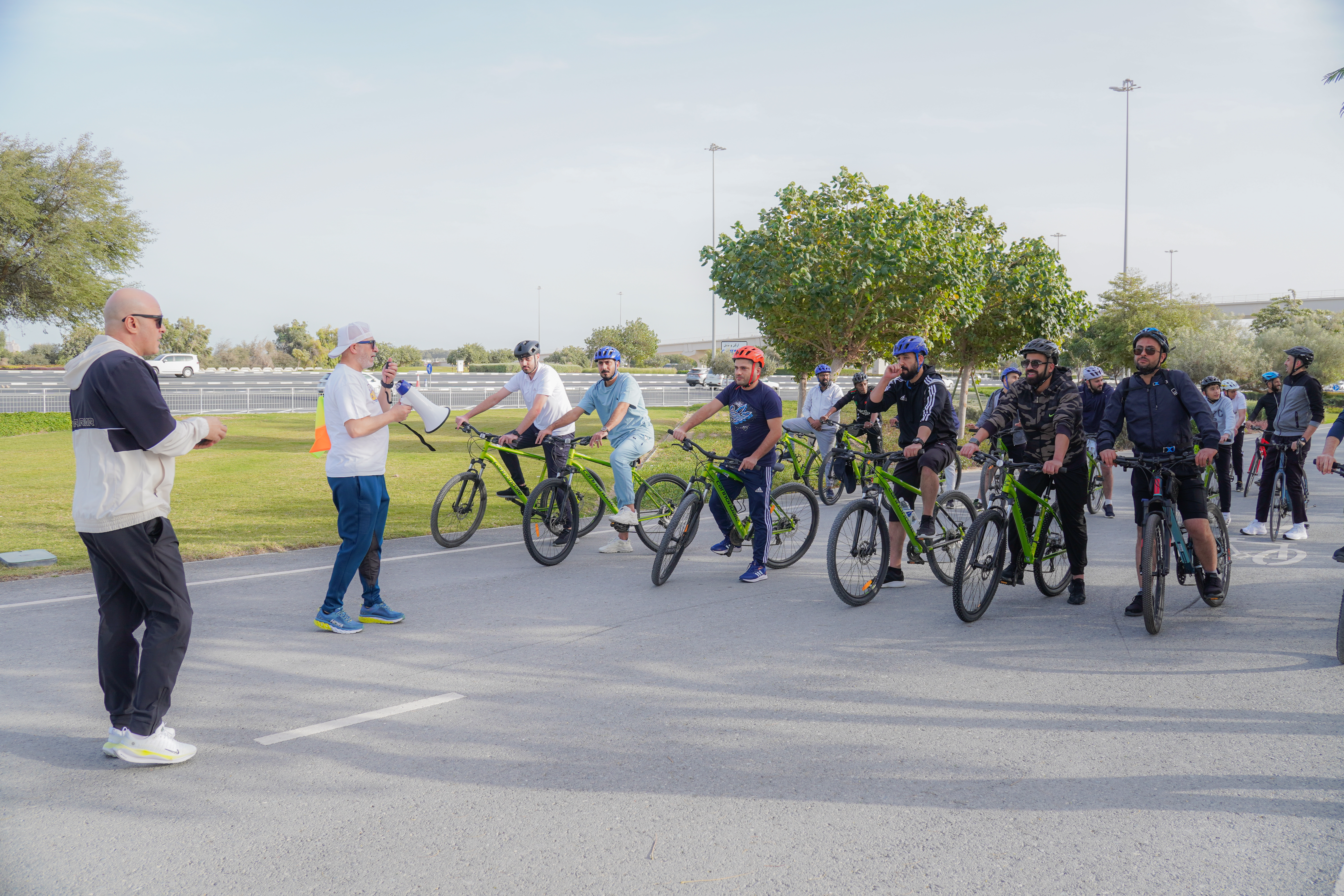 اختتام بطولة الدراجات الهوائية لموظفين الشفلح ضمن فعاليات اليوم الرياضي!