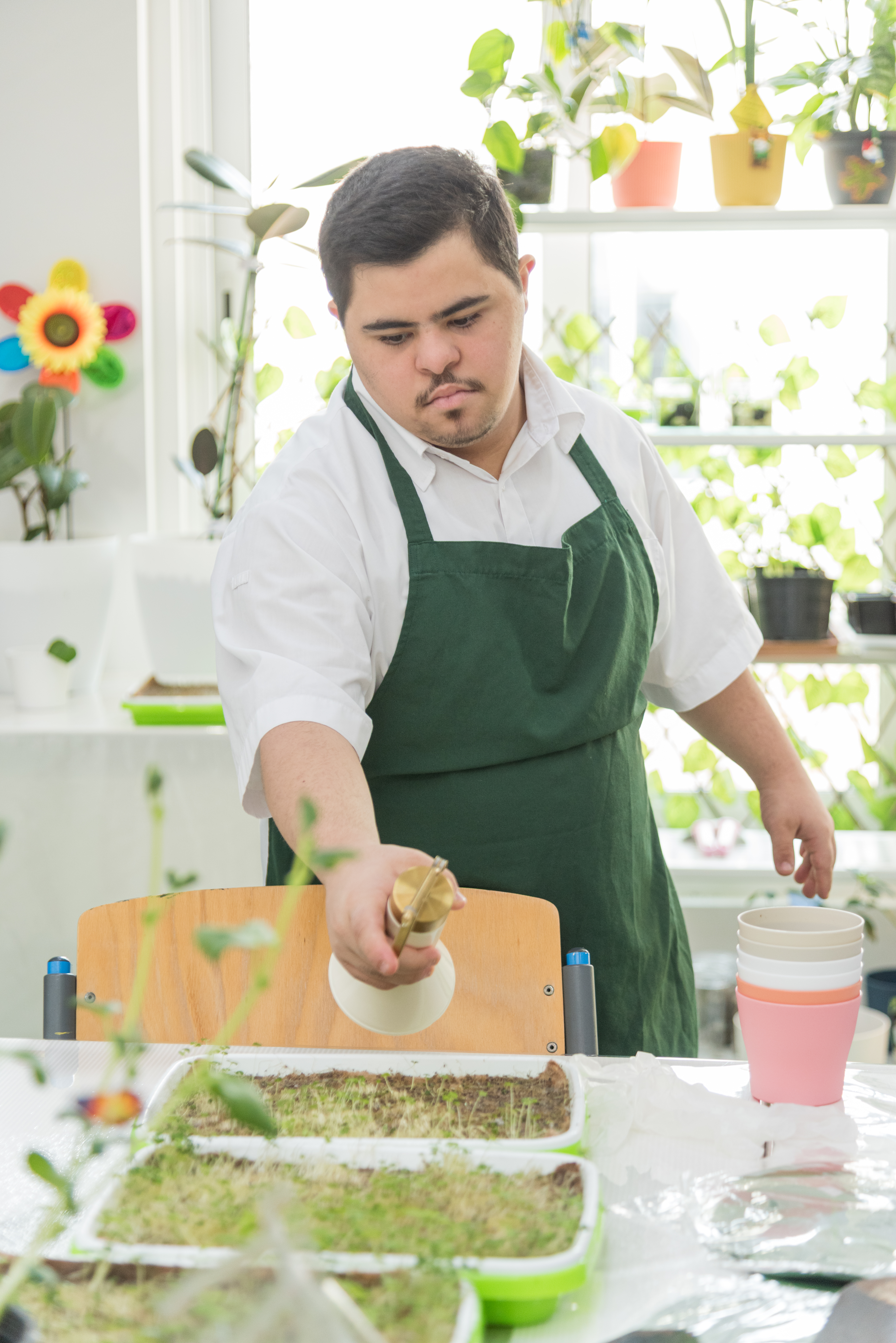 شارك مركز الشفلح للأشخاص ذوي الإعاقة في (أسبوع قطر للاستدامة 2025) من خلال آنشطة زراعية متنوعة. 