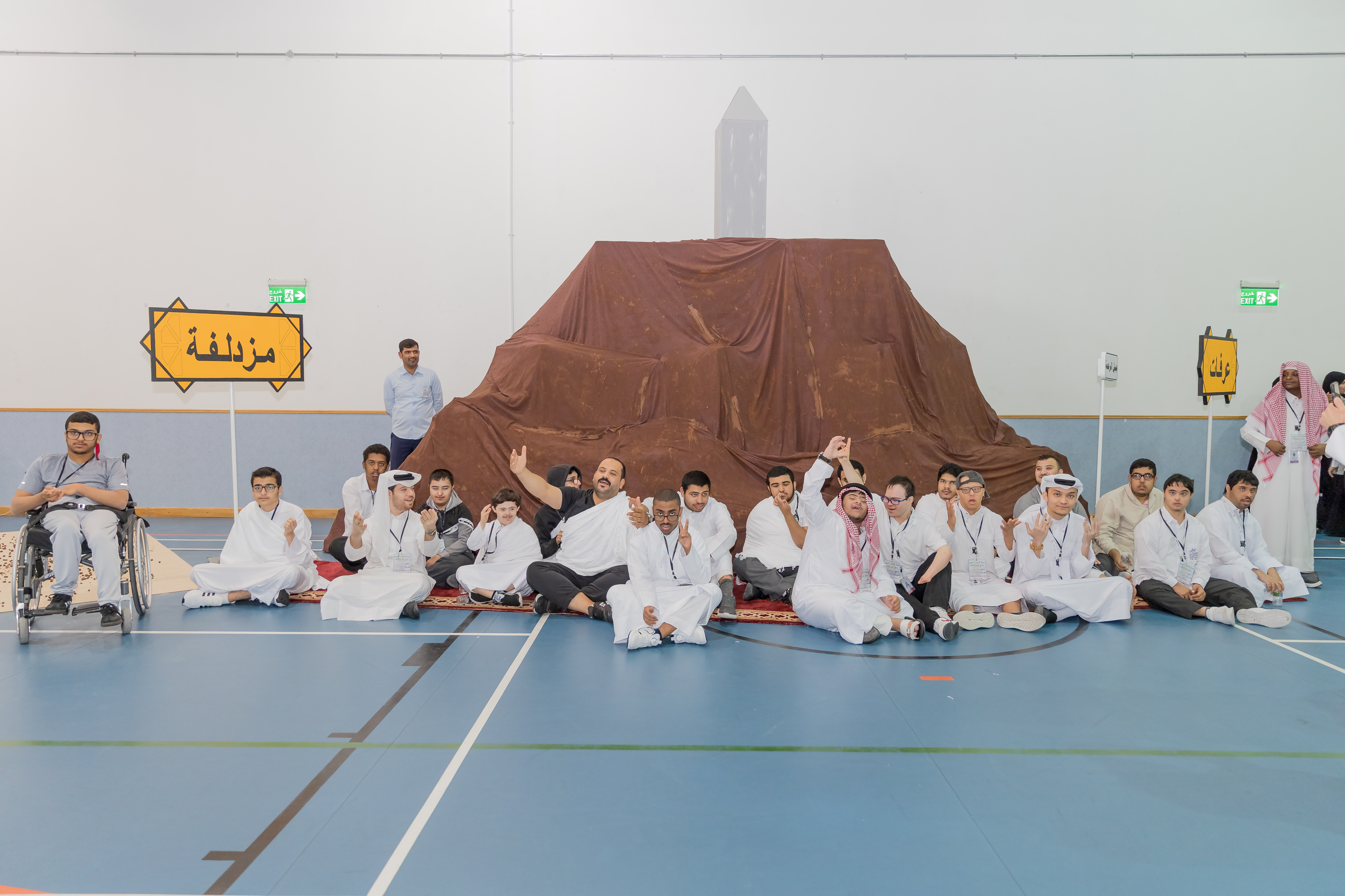 نظم مركز الشفلح للأشخاص ذوي الإعاقة فعالية الحج 