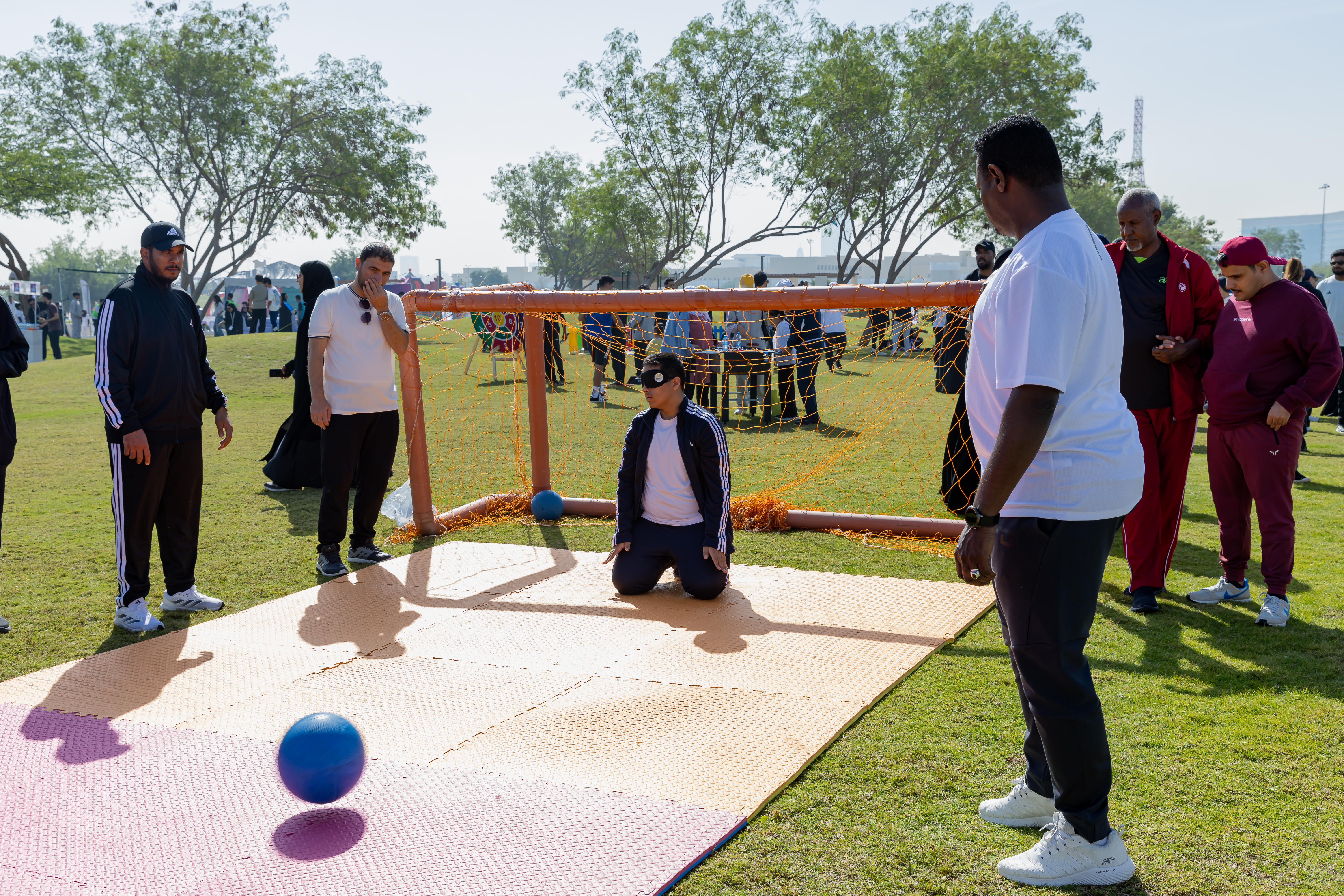 شارك منتسبو مركز الشفلح في فعالية اليوم الرياضي للدولة.