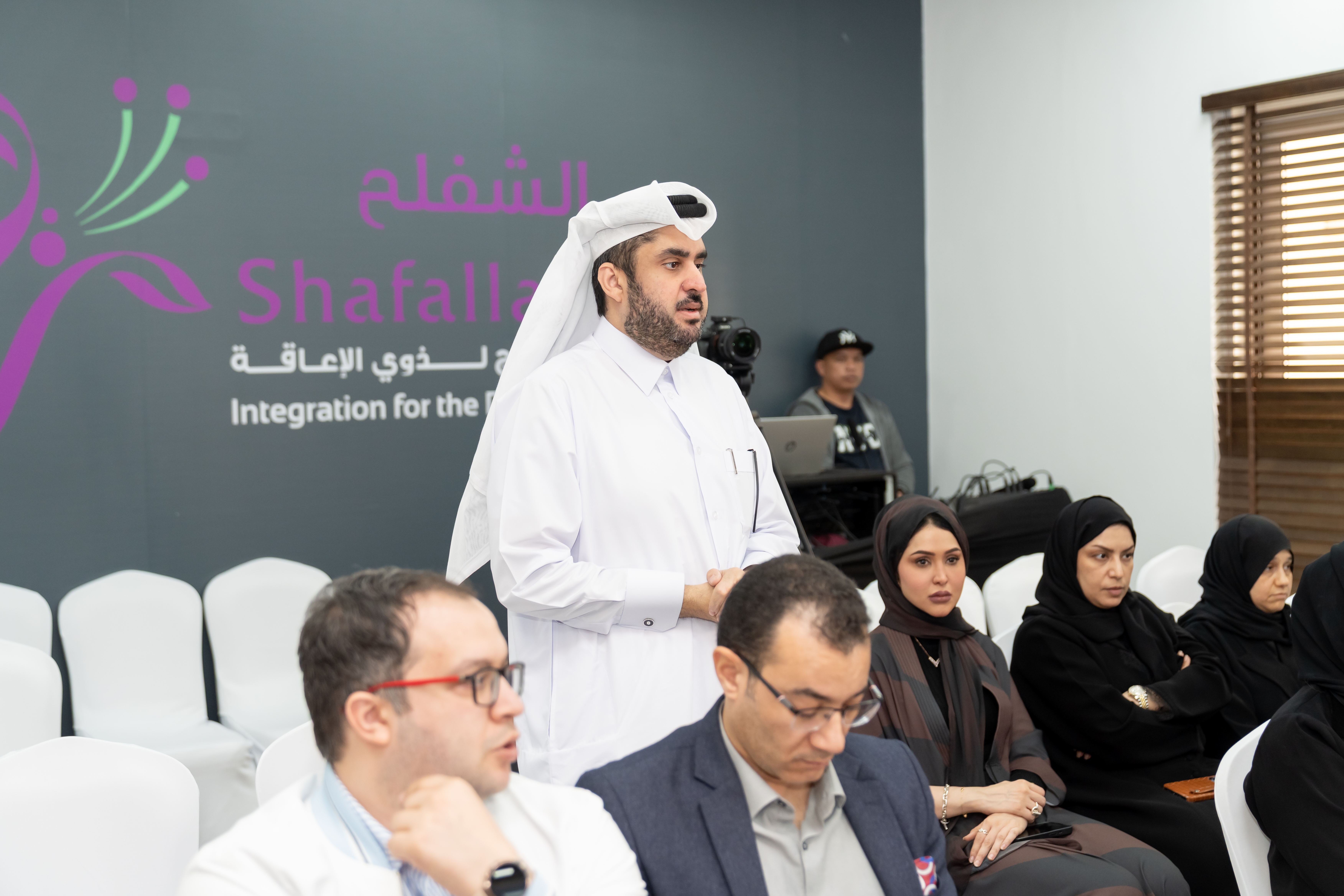 خلال مؤتمر صحفي بمقر المركز، استعرضت السيدة مريم سيف السويدي، المدير التنفيذي لمركز الشفلح، ابرز إنجازات عام 2025