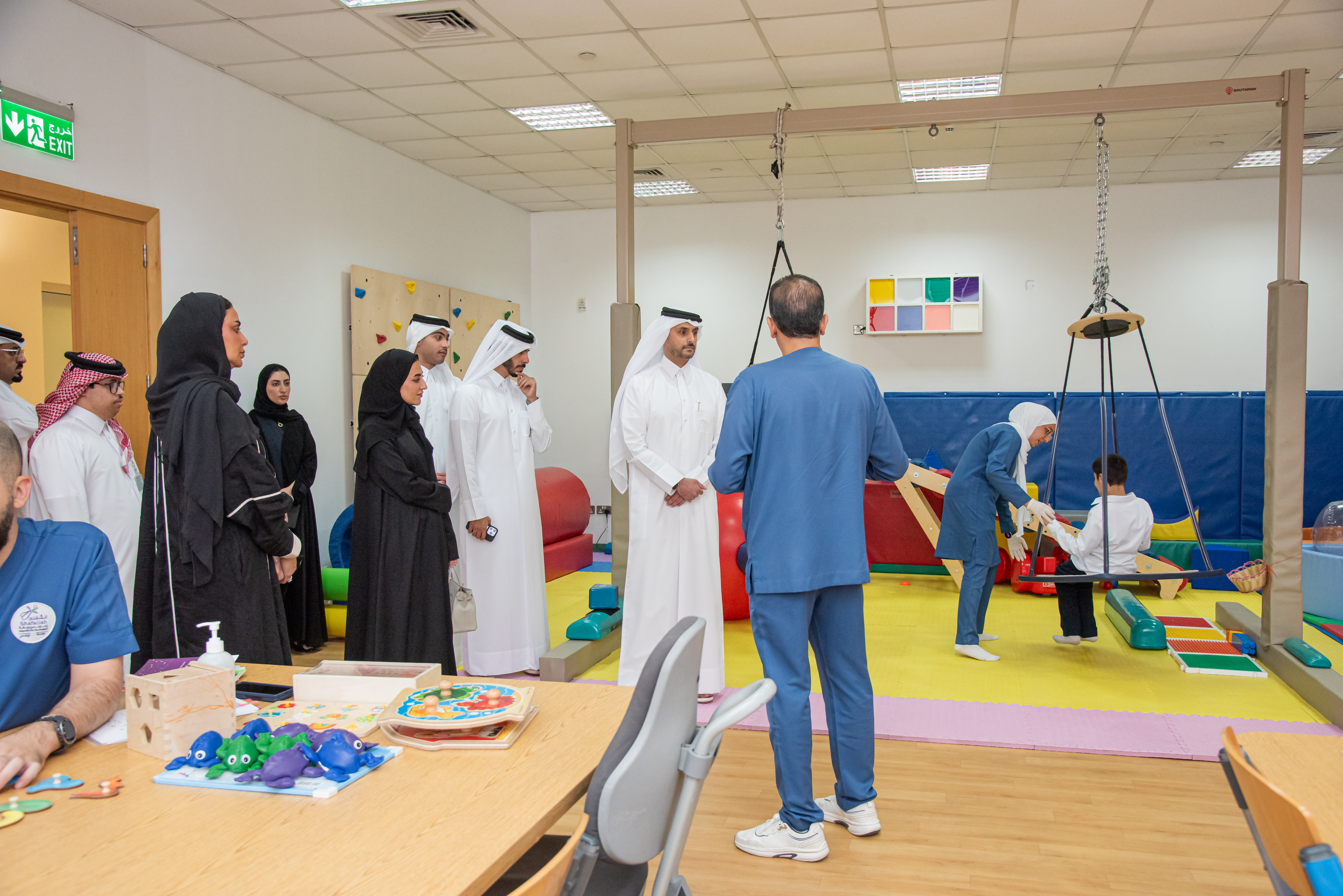 زيارة سعادة السيدة سارة السعدي، مدير إدارة حقوق الإنسان بوزارة الخارجية 