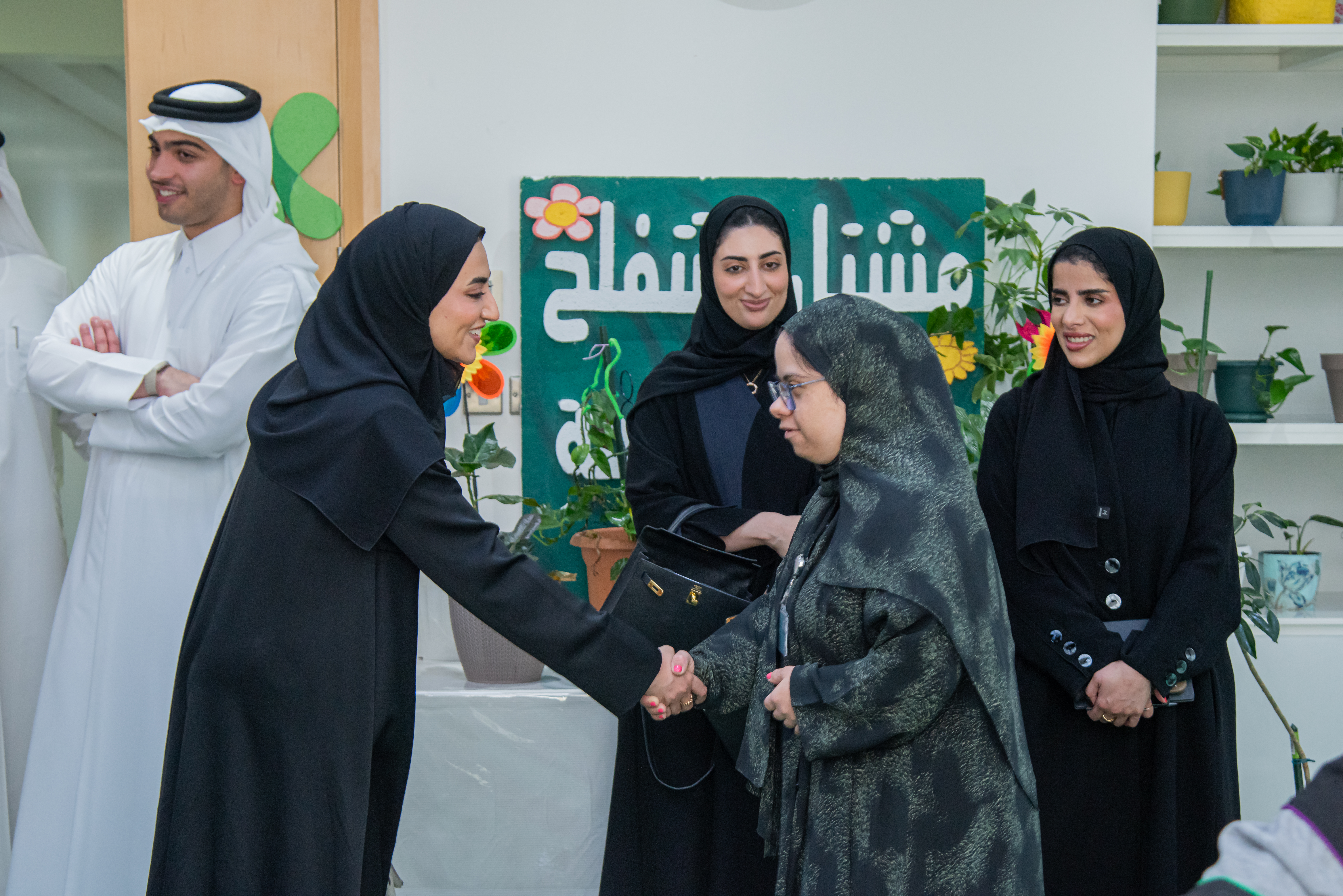 زيارة سعادة السيدة سارة السعدي، مدير إدارة حقوق الإنسان بوزارة الخارجية 