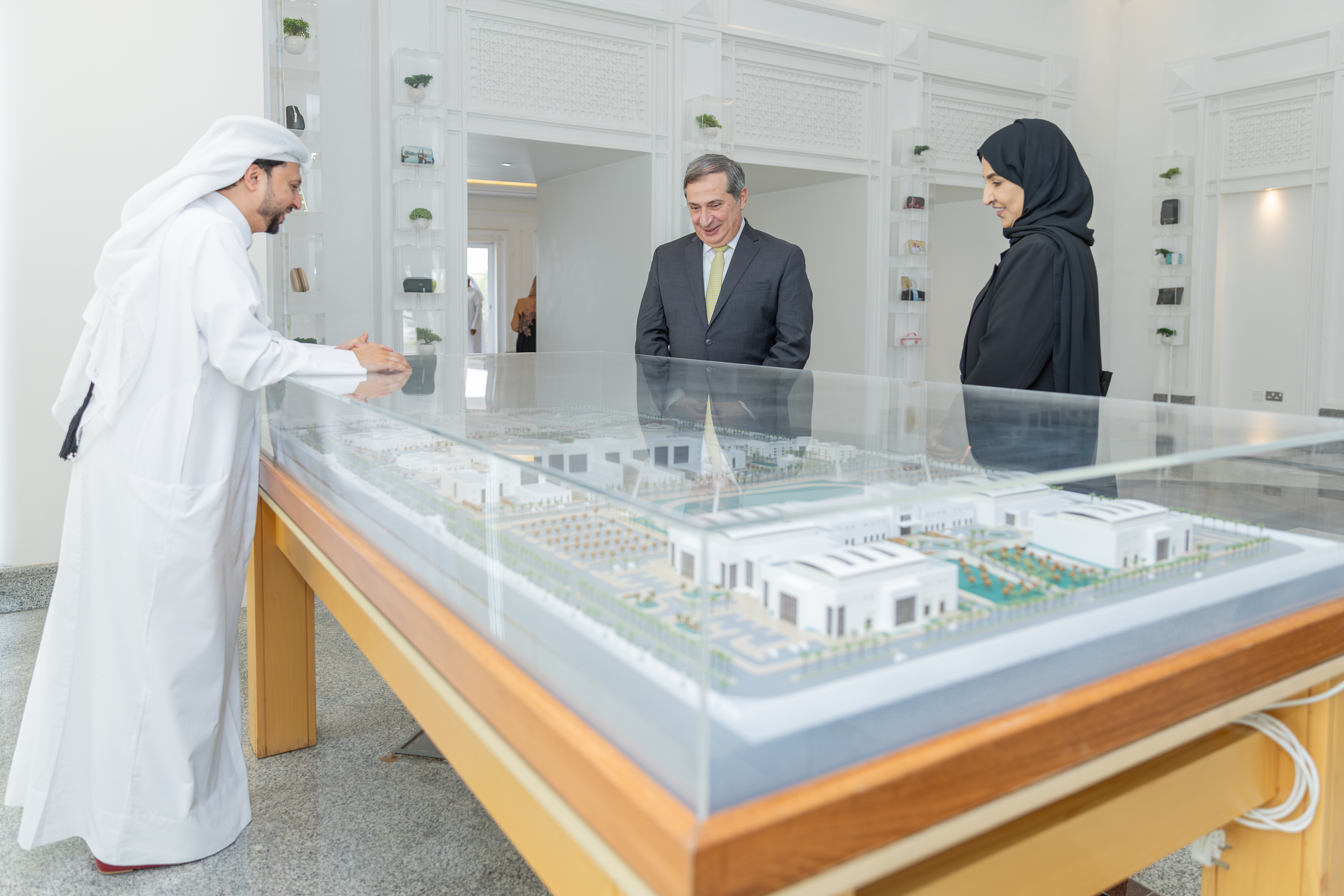 استقبل مركز الشفلح للأشخاص ذوي الأعاقة سعادة السيد بلال قبلان سفير الجمهورية اللبنانية لدى دولة قطر.