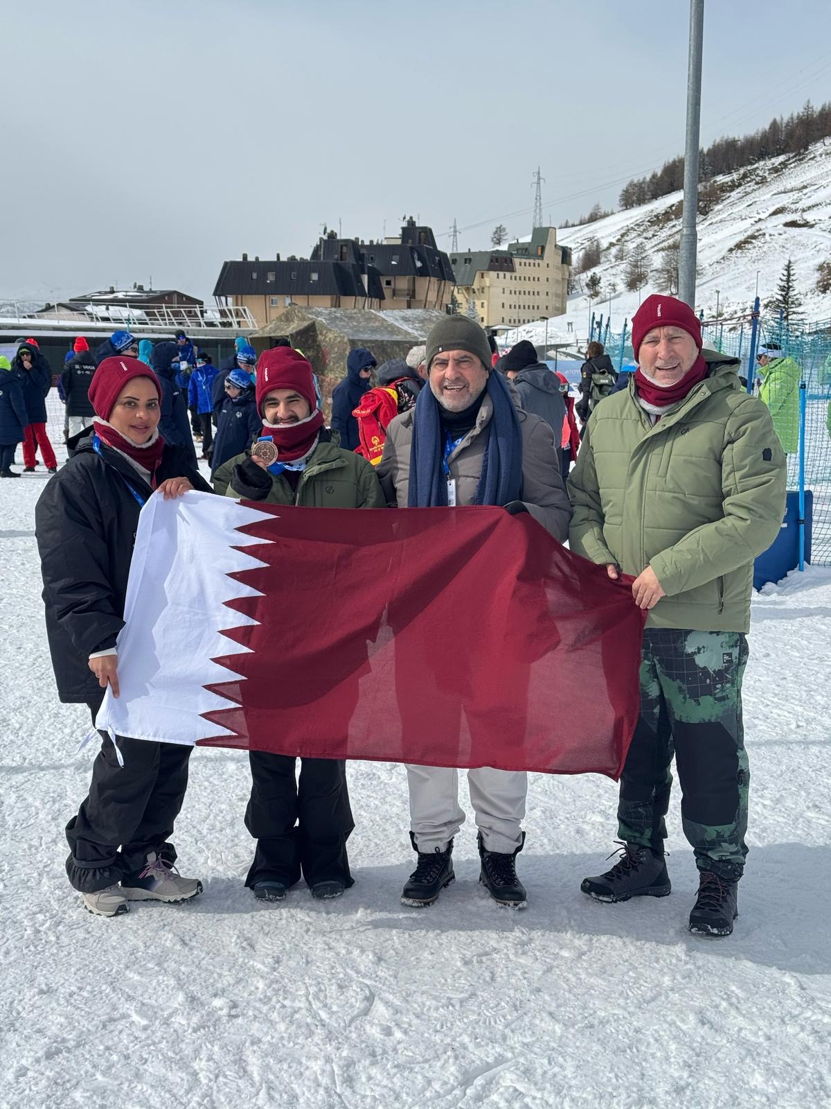 حمد الأحبابي يحقق المركز الثالث في سباق 200م!